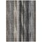 Edge Collections - 9' x 12' - Brown - Washable Botanical Leaves Area Rug for Indoor and Outdoor Use - 1 Piece